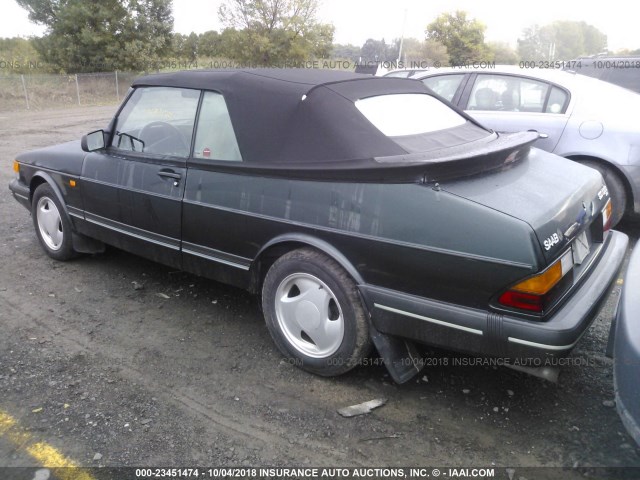 YS3AL75L8P7000698 - 1993 SAAB 900 GREEN photo 3