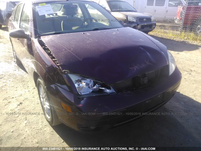 1FAHP34N07W243326 - 2007 FORD FOCUS ZX4/S/SE/SES 勃艮第红 照片 6