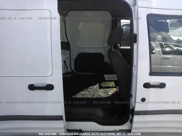 NM0LS7DN1AT012046 - 2010 FORD TRANSIT CONNECT XLT WHITE photo 8