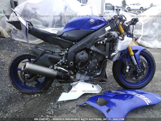 JYARJ28E8HA000300 - 2017 YAMAHA YZFR6 BLUE photo 8