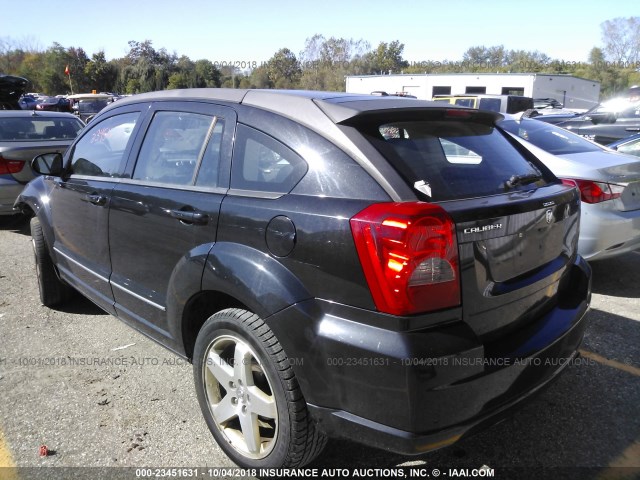 1B3HB78K28D641040 - 2008 DODGE CALIBER R/T BLACK photo 3