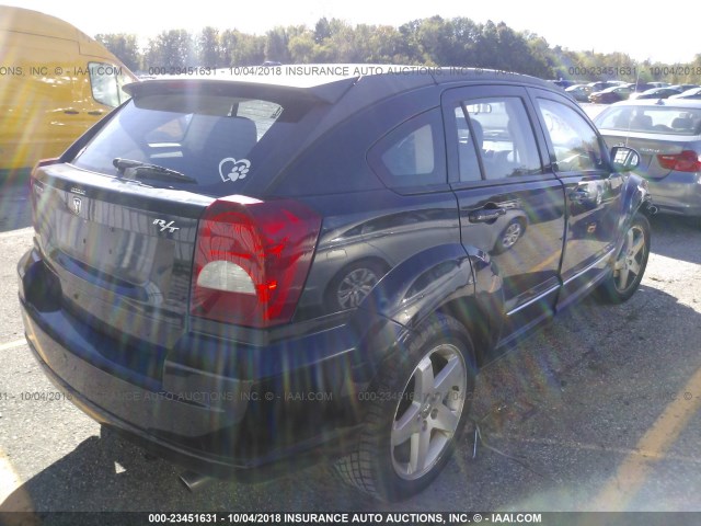 1B3HB78K28D641040 - 2008 DODGE CALIBER R/T BLACK photo 4