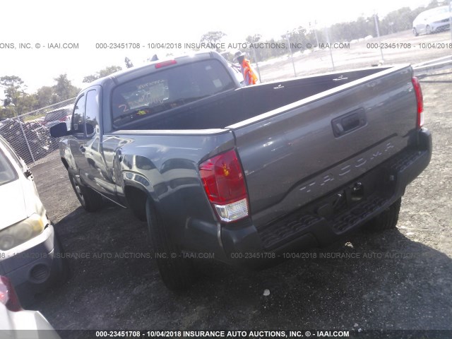 5TFRX5GN2HX078784 - 2017 TOYOTA TACOMA ACCESS CAB/SR/SR5 灰色 照片 3