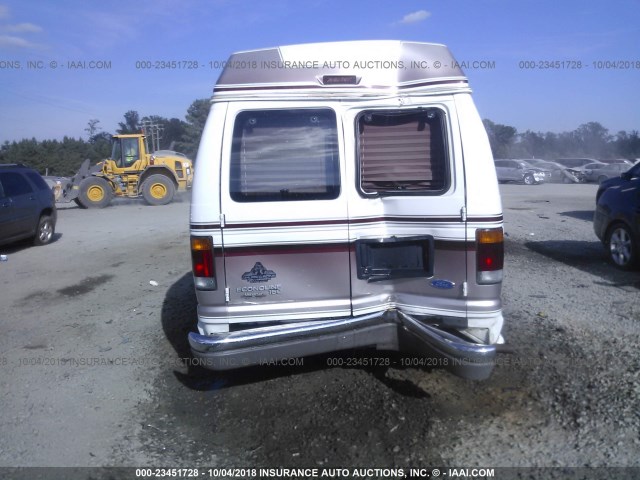 1FDEE14N6PHB84662 - 1993 FORD ECONOLINE E150 VAN WHITE photo 6