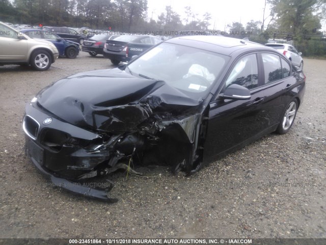 WBA3C3G54FNT51980 - 2015 BMW 320 I/XDRIVE BLACK photo 2