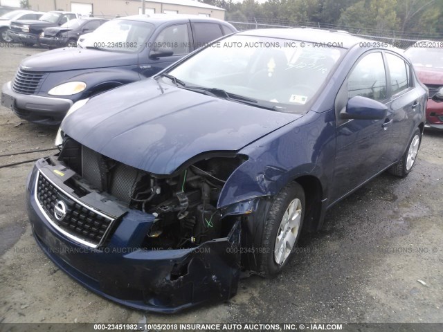 3N1AB61E29L666727 - 2009 NISSAN SENTRA 2.0/2.0S/2.0SL BLUE photo 2