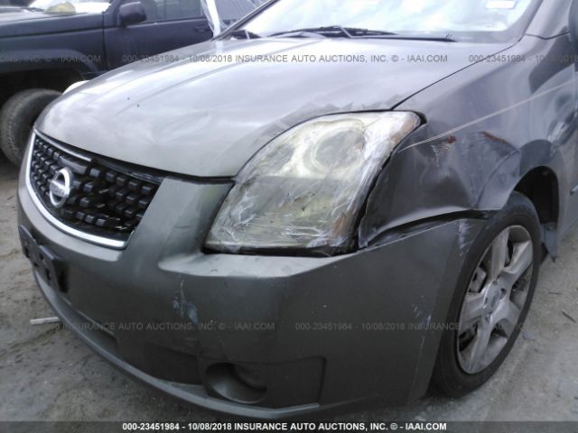 3N1AB61EX9L683307 - 2009 NISSAN SENTRA 2.0/2.0S/2.0SL Dark Brown photo 6