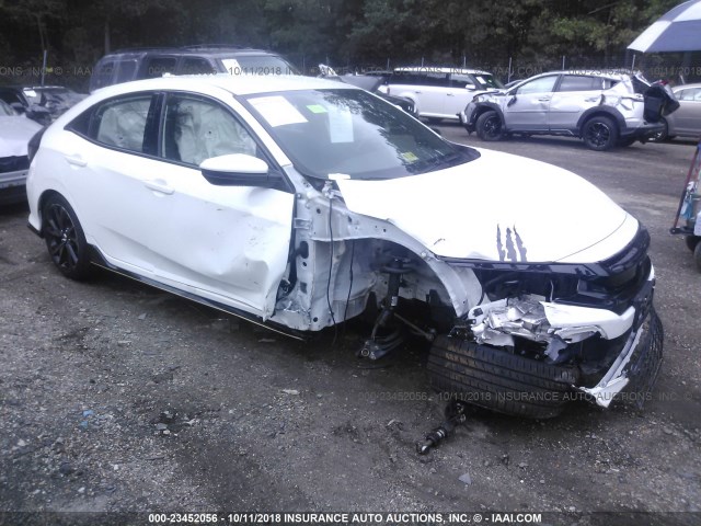 SHHFK7H44HU216269 - 2017 HONDA CIVIC SPORT თეთრი ფოტო 1
