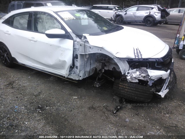 SHHFK7H44HU216269 - 2017 HONDA CIVIC SPORT თეთრი ფოტო 6