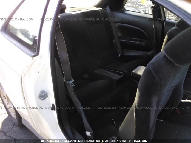 JHMBB6244WC002622 - 1998 HONDA PRELUDE WHITE photo 8