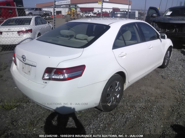 4T1BF3EK3AU543285 - 2010 TOYOTA CAMRY SE/LE/XLE 白色 照片 4