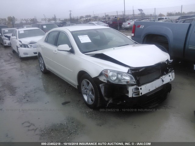 1G1ZC5E12BF237210 - 2011 CHEVROLET MALIBU 1LT WHITE photo 1