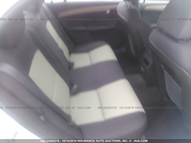 1G1ZC5E12BF237210 - 2011 CHEVROLET MALIBU 1LT WHITE photo 8