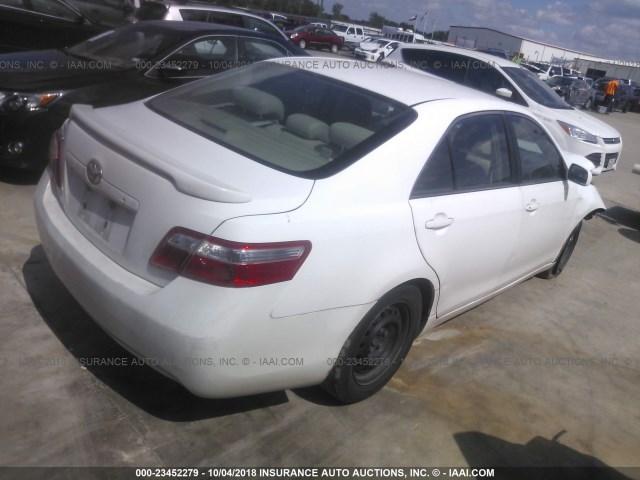 4T4BE46K89R054390 - 2009 TOYOTA CAMRY SE/LE/XLE WHITE photo 4