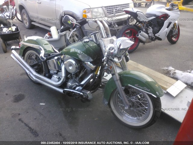 NY67389 - 2005 HARLEY FLSTC HST  GREEN photo 1