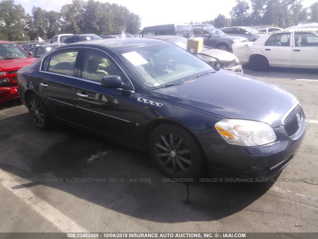 1G4HE57Y16U170541 - 2006 BUICK LUCERNE CXS BLUE photo 1