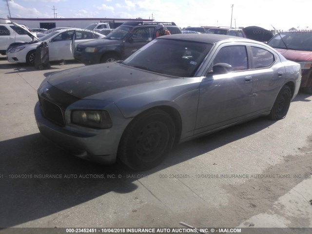 2B3LA43R36H292180 - 2006 DODGE CHARGER SE/SXT GRAY photo 2