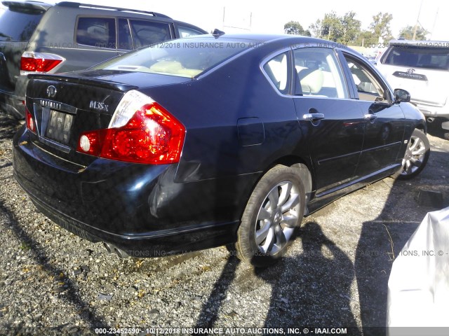 JNKAY01F56M264346 - 2006 INFINITI M35 SPORT BLACK photo 4