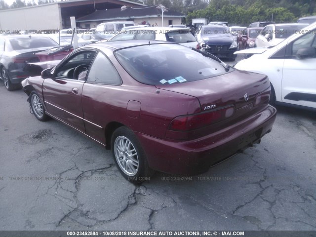 JH4DC4458SS011355 - 1995 ACURA INTEGRA LS RED photo 3
