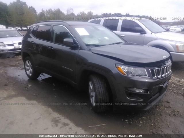 3C4NJDBB2JT254497 - 2018 JEEP COMPASS LATITUDE 黑色 照片 1