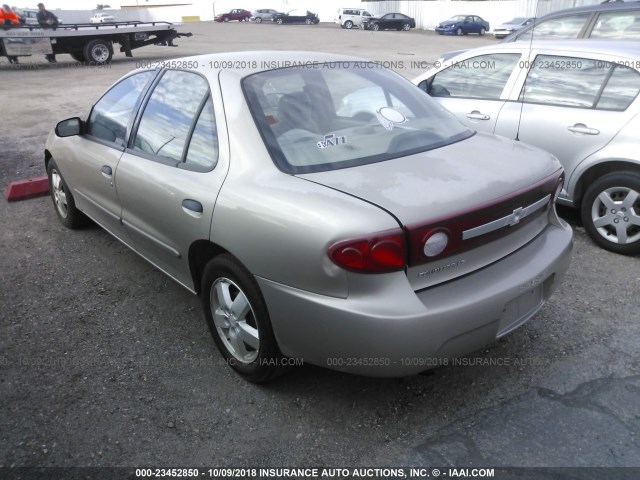 1G1JF52F537283811 - 2003 CHEVROLET CAVALIER LS 棕色 照片 3