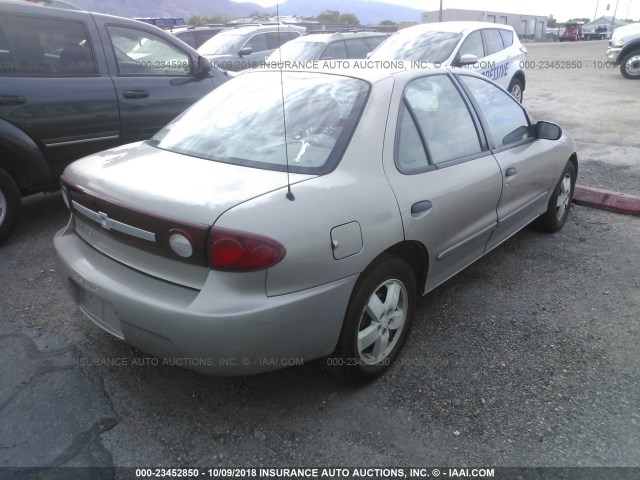 1G1JF52F537283811 - 2003 CHEVROLET CAVALIER LS 棕色 照片 4