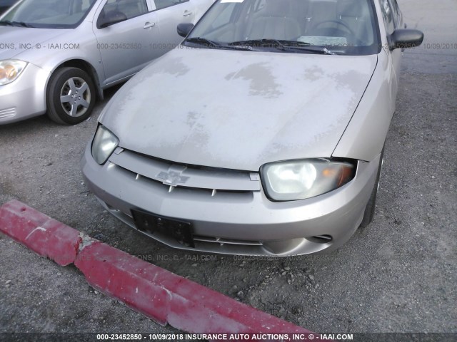 1G1JF52F537283811 - 2003 CHEVROLET CAVALIER LS 棕色 照片 6