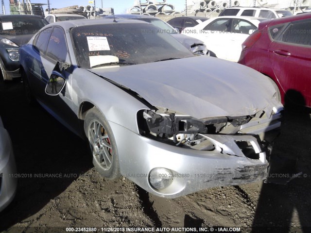 2G2WR524441151368 - 2004 PONTIAC GRAND PRIX GTP SILVER photo 1