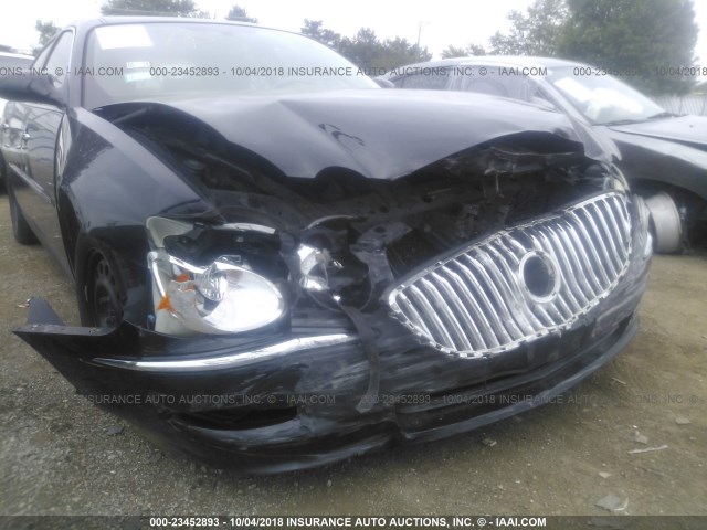 2G4WC582081225809 - 2008 BUICK LACROSSE CX BLACK photo 6