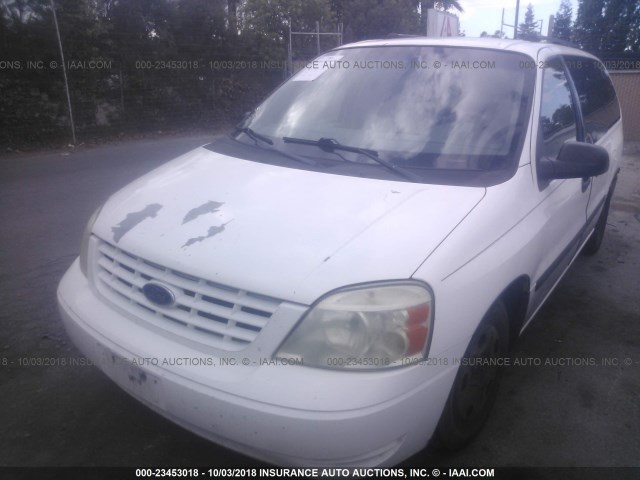 2FMZA50675BA53091 - 2005 FORD FREESTAR S WHITE photo 2