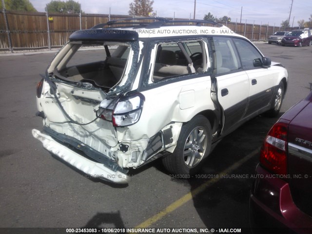 4S3BH675837652611 - 2003 SUBARU LEGACY OUTBACK AWP 白色 照片 4
