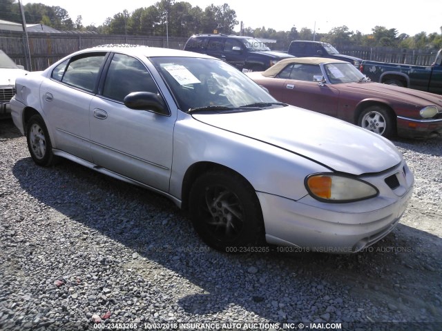 1G2NF52F63C161379 - 2003 PONTIAC GRAND AM SE1 SILVER photo 1