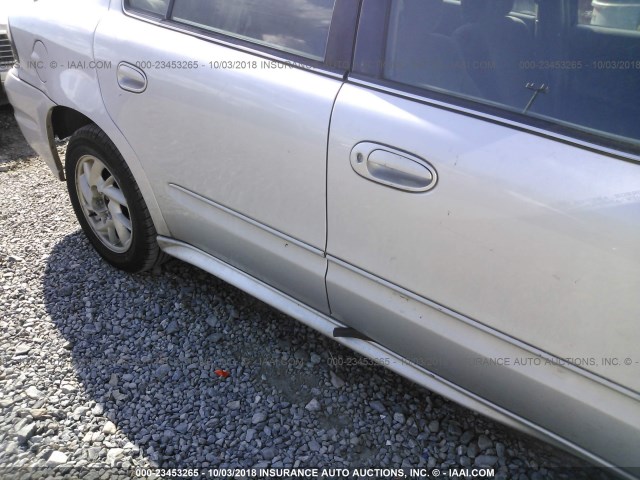 1G2NF52F63C161379 - 2003 PONTIAC GRAND AM SE1 SILVER photo 6