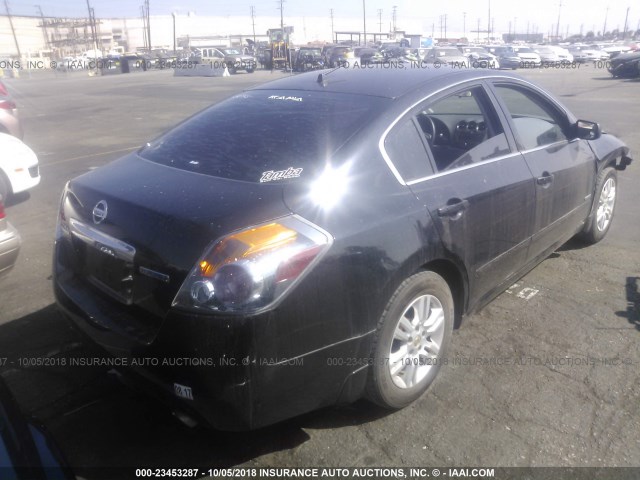 1N4CL2AP2AC107259 - 2010 NISSAN ALTIMA HYBRID BLACK photo 4