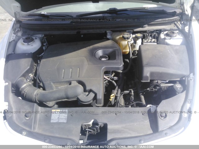 1G1ZA5EU6BF353686 - 2011 CHEVROLET MALIBU LS 白色 照片 10