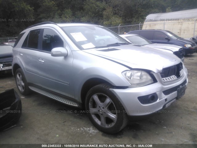 4JGBB22E67A210979 - 2007 MERCEDES-BENZ ML 320 CDI SILVER photo 1
