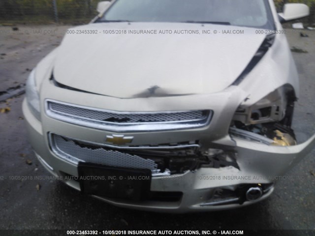 1G1ZG5E79CF286589 - 2012 CHEVROLET MALIBU LTZ 金色 照片 6