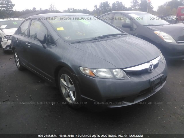 19XFA1F64BE044487 - 2011 HONDA CIVIC LX-S Grau Foto 1