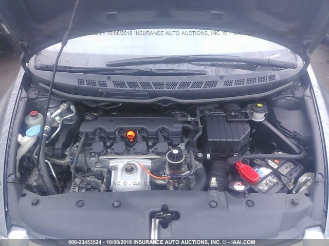 19XFA1F64BE044487 - 2011 HONDA CIVIC LX-S Grau Foto 10