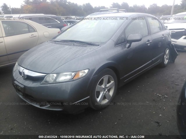 19XFA1F64BE044487 - 2011 HONDA CIVIC LX-S GRAY photo 2