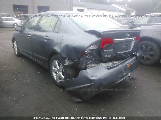 19XFA1F64BE044487 - 2011 HONDA CIVIC LX-S Grau Foto 3