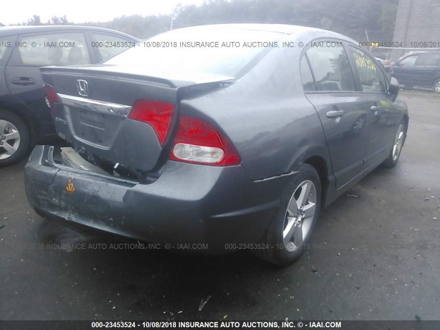 19XFA1F64BE044487 - 2011 HONDA CIVIC LX-S Grau Foto 4