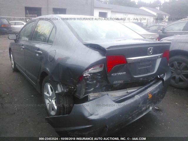19XFA1F64BE044487 - 2011 HONDA CIVIC LX-S Grau Foto 6
