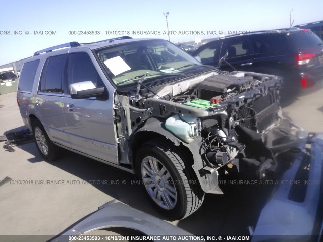 5LMJJ2H57DEL07941 - 2013 LINCOLN NAVIGATOR 银色 照片 1