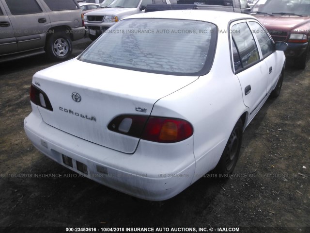 1NXBR12E6YZ385111 - 2000 TOYOTA COROLLA VE/CE/LE 白色 照片 4