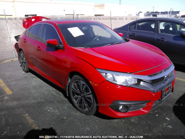 2HGFC1F78HH635696 - 2017 HONDA CIVIC EXL 红色 照片 1