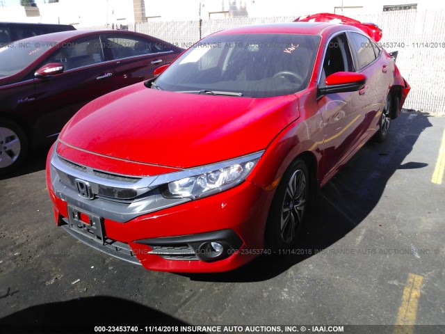 2HGFC1F78HH635696 - 2017 HONDA CIVIC EXL 红色 照片 2