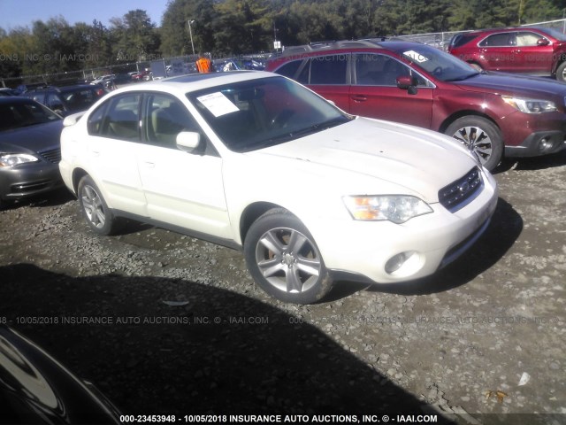 4S4BL86C174200254 - 2007 SUBARU LEGACY OUTBACK 3.0R LL BEAN WHITE photo 1