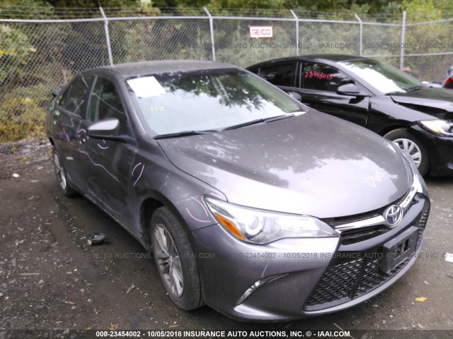 4T1BF1FK5HU742397 - 2017 TOYOTA CAMRY LE/XLE/SE/XSE GRAY photo 1