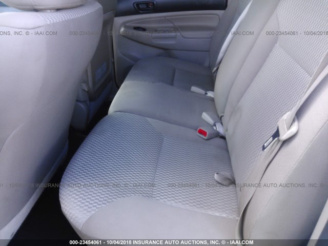 3TMJU4GN3EM156989 - 2014 TOYOTA TACOMA DOUBLE CAB PRERUNNER WHITE photo 8